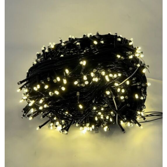 Guirlande lumineuse 800 led/100 m blanc ton chaud