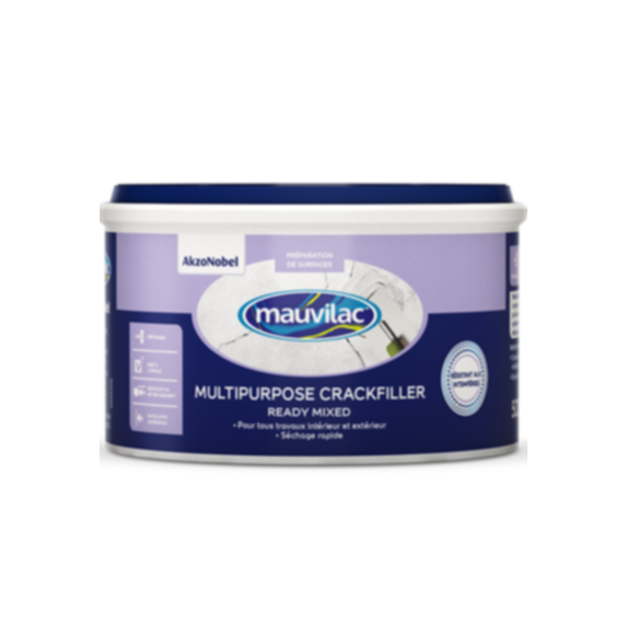 Enduit de rebouchage Crack filler intérieur/exterieur 2 kg - MAUVILAC