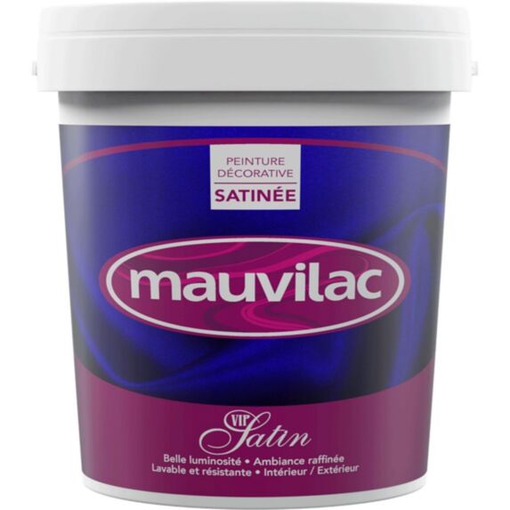 Peinture VIP satin blanc 20L - MAUVILAC