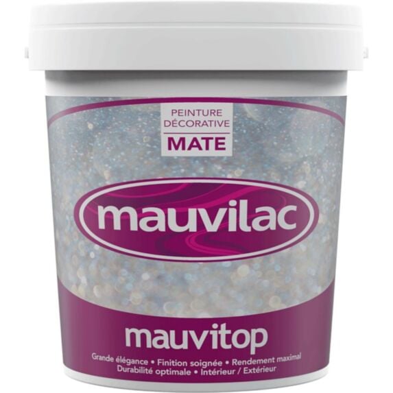 Peinture Mauvitop blanc 1L - MAUVILAC