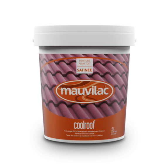 Peinture de toiture Coolroof 5 L noir - MAUVILAC