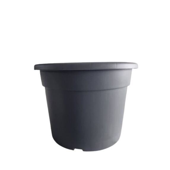 Pot de fleurs plastique Teku 14L anthracite - POPPELMANN TEKU