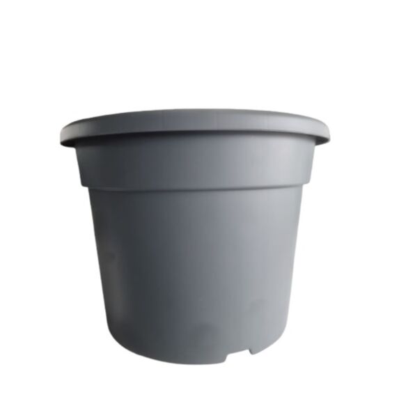 Pot de fleurs plastique 35L anthracite - POPPELMANN TEKU