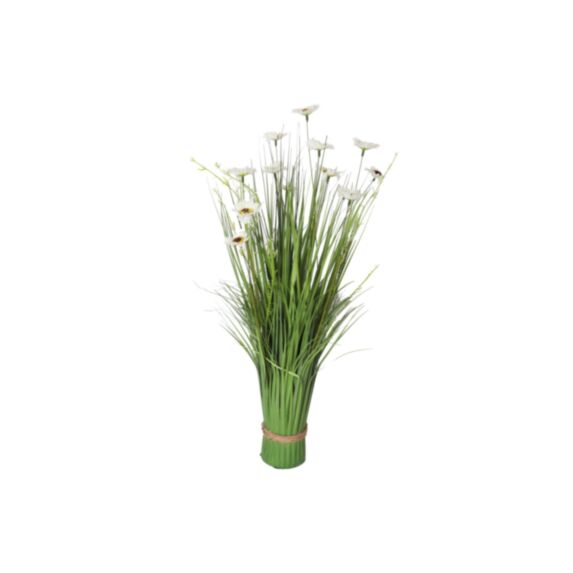 Montage fleurs jaunes artificielles Ø8 x 55 cm
