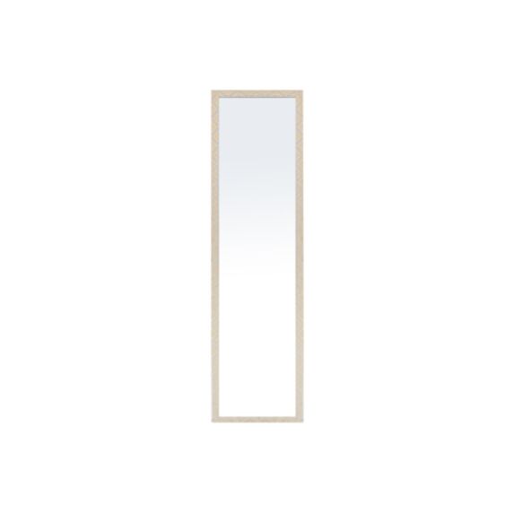 Miroir décoratif Ethnik patine blanc/doré 30 x 120 cm