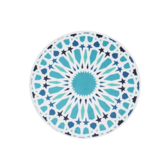 Tapis déco Casablanca finition flannelle Ø60 cm 2 assortis