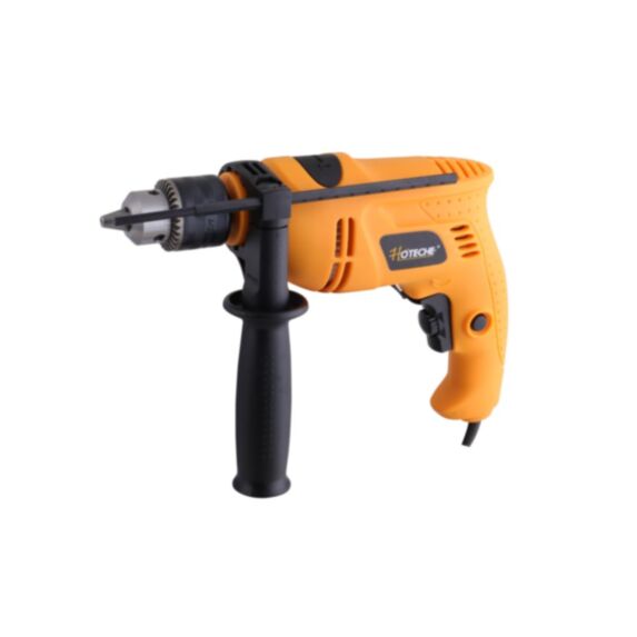 Perceuse à percussion 600W 13mm orange - HOTECHE