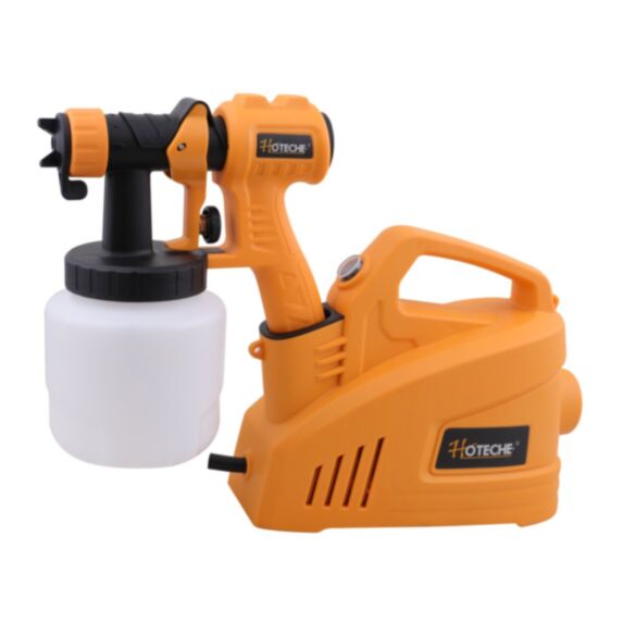 Pistolet à peinture 450 W débit 600 ml/min orange - HOTECHE