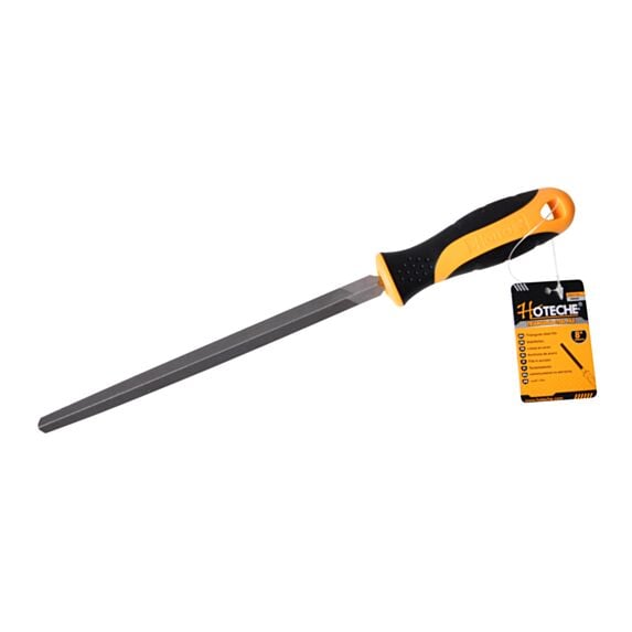 Lime triangulaire acier 20cm noir - HOTECHE