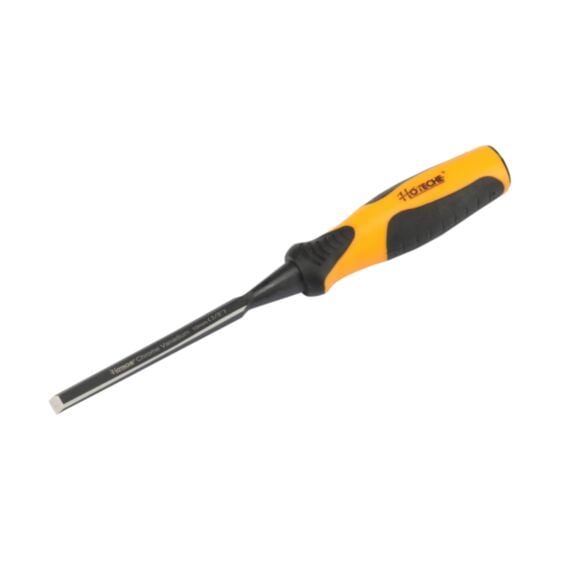 Ciseau à bois traversant 10 mm matériau 61Cr-V, finition noire surface fraisée - HOTECHE