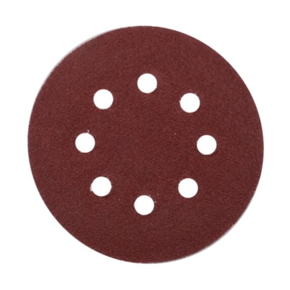 Disque abrasif oxyde d’aluminium Ø125mm P60 50 pièces avec velcro - HOTECHE