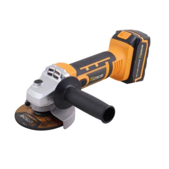 Meuleuse d'angle sans fil 20V lithium 115mm - HOTECHE