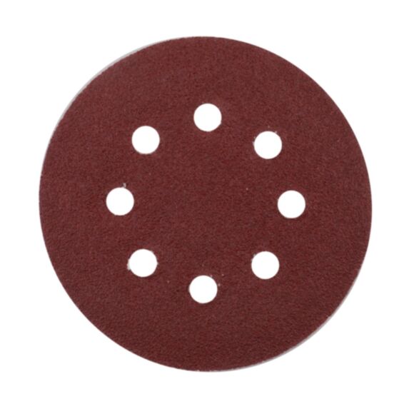Disque abrasif oxyde d’aluminium Ø125mm P100 50 pièces avec velcro - HOTECHE