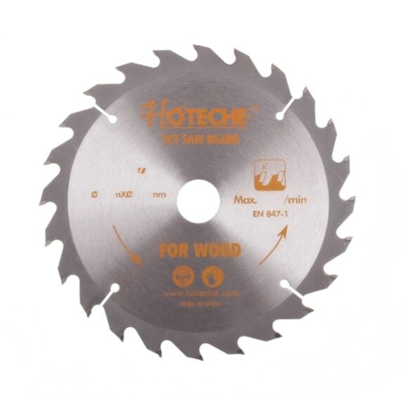 Lame scie TCT pour bois 235 x 30 mm x 60T - HOTECHE