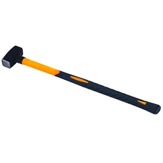 Masse manche fibre de verre 90cm 3kg noir orange - HOTECHE