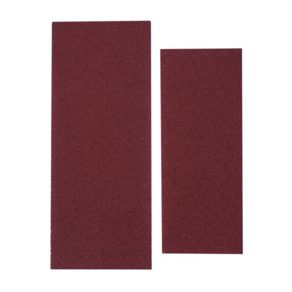 10 feuilles de ponçage oxyde d’aluminium 93x230mm rouge - HOTECHE