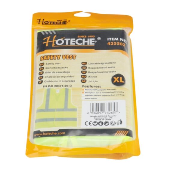 Gilet de sécurité taille XL jaune - HOTECHE