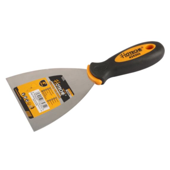 Couteau à enduire manche bi-matière 10cm noir - HOTECHE