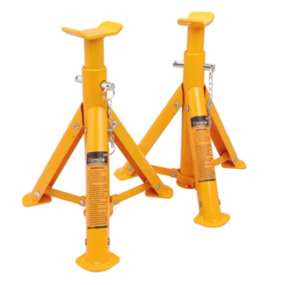 Chandelle de levage pliable capacité 2 tonnes jaune - HOTECHE