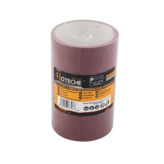 Rouleau d'abrasif oxyde d’aluminium 115mm x 3m rouge - HOTECHE