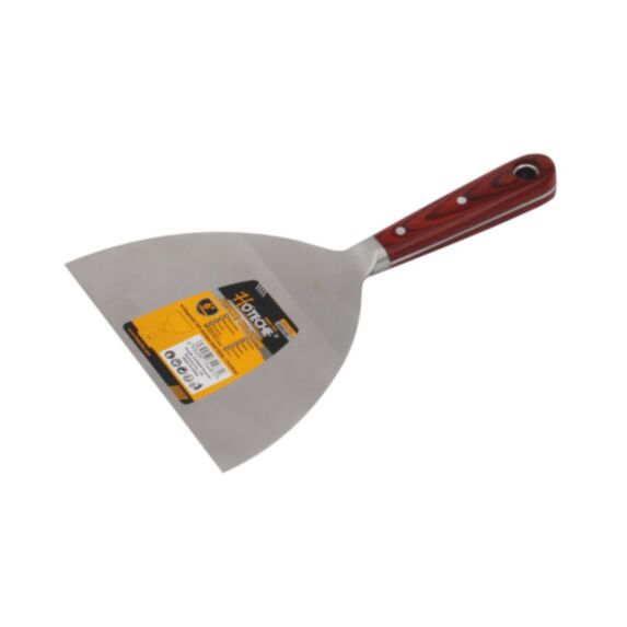 Couteau à enduire acier 15cm bois rouge - HOTECHE