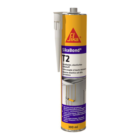Mastic colle Sikabond T2 blanc 300 mL - SIKA