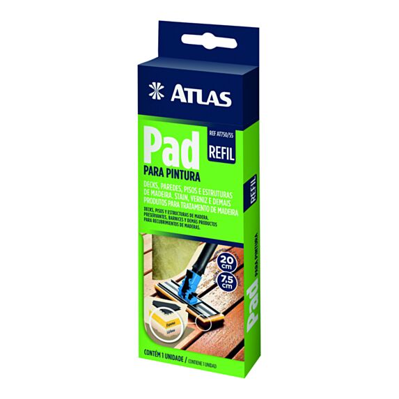 Recharge pour pad peinture boiseries - ATLAS