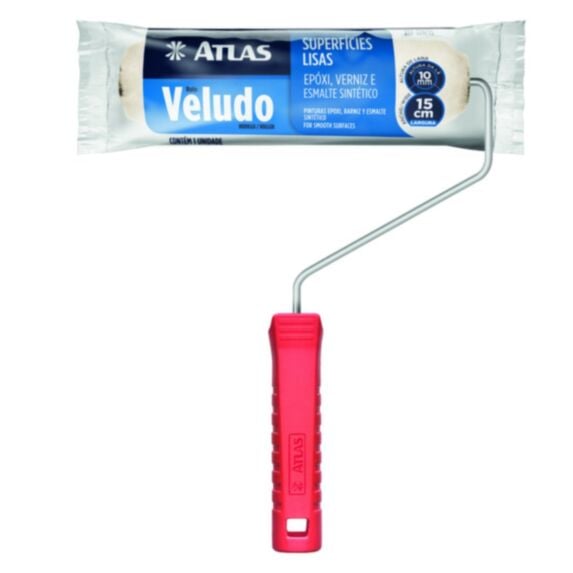 Mini rouleau Veludo mohair 15 cm - ATLAS