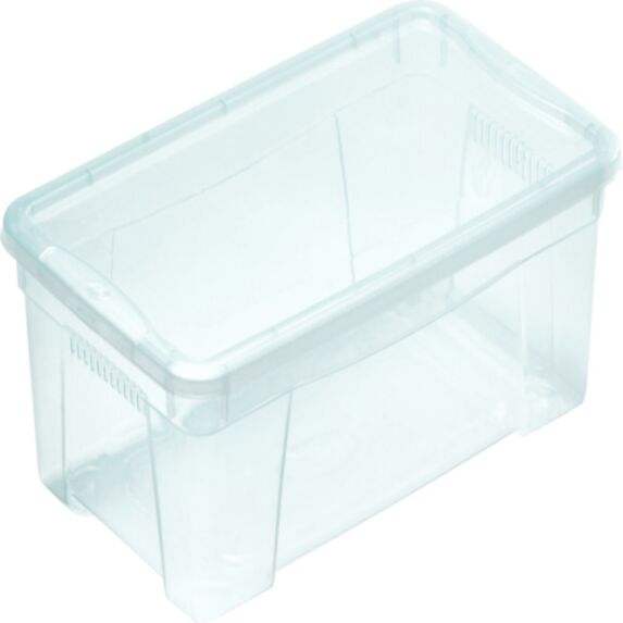 Boîte de rangement transparente avec couvercle 5,7L - MONDEX