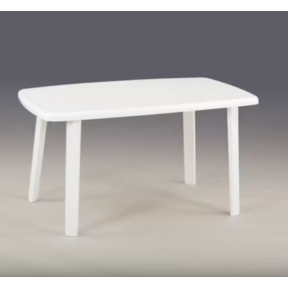 Table Cayman 85 x 137 x 72 cm blanc