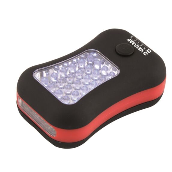 Lampe torche multifonction 24 + 4 LED à piles - VELAMP