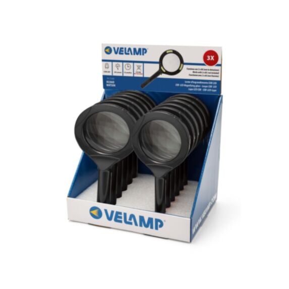 Loupe grossissante avec LED COB - VELAMP