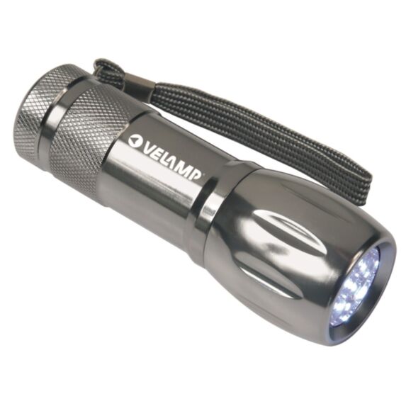 Torche métallique 9 LED  25 lm - VELAMP
