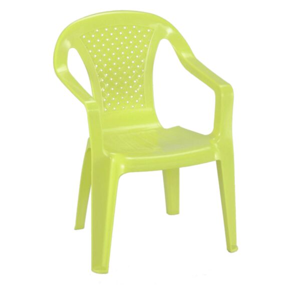 Fauteuil enfant Camelia 36,5 x 40 x 52 cm anis - PROGARDEN