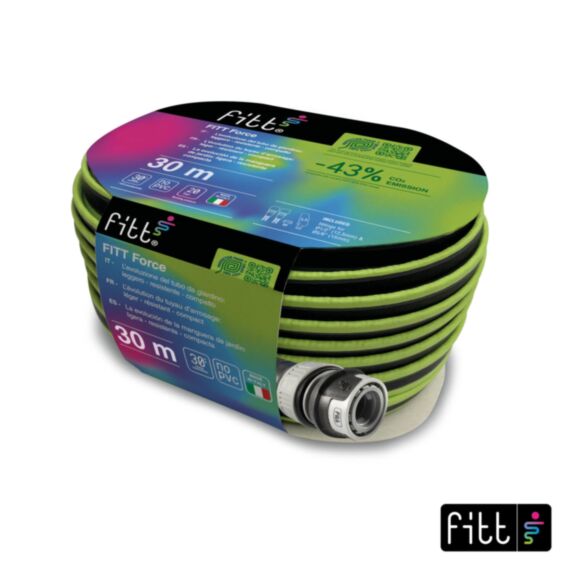 Tuyau léger et compact force lime 12,5 mm x 30 m - FITT