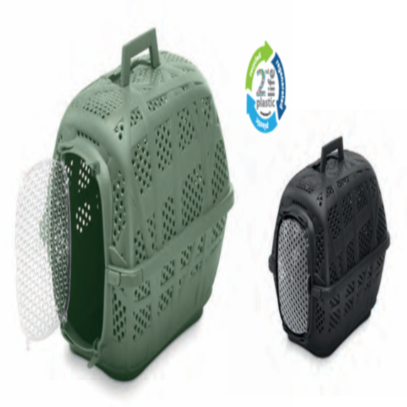 Cage Carry sport 2nd life recyclée porte plastique mix chien & chat - IMAC