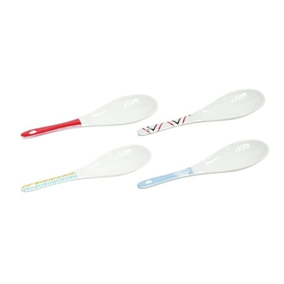 Cuillère à plats mélamine 20cm blanc - UNCLE BILLS