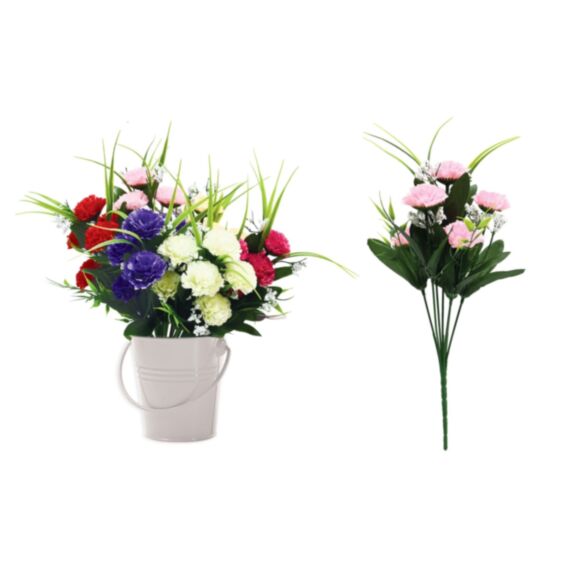 Bouquet d'oeillets avec spray - UBL