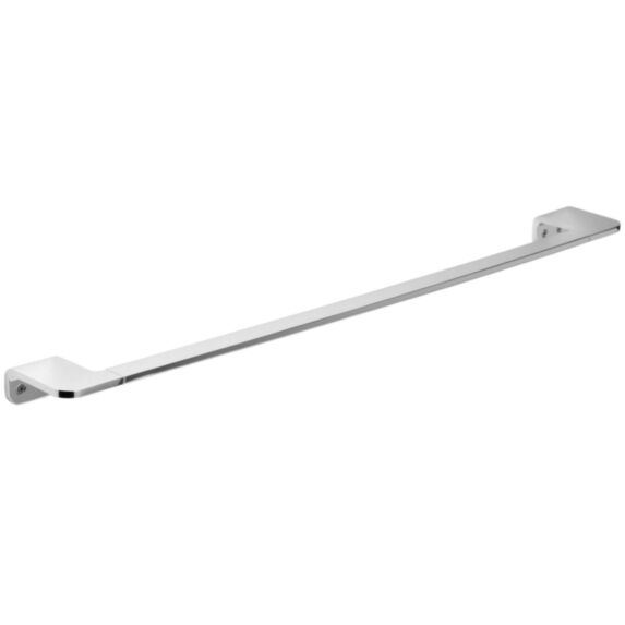 Porte-serviette 1 Barre Grand Modèle Flat Argent - TATAY