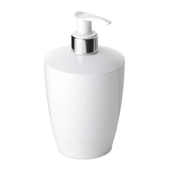 Distributeur Savon Liquide Alpha ∅8,50cm Blanc