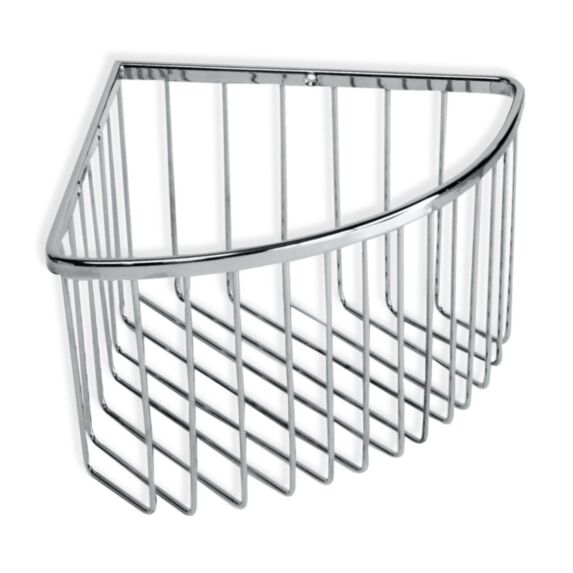 Etagère d'Angle Métal 20x20x13,5cm Argent - TATAY