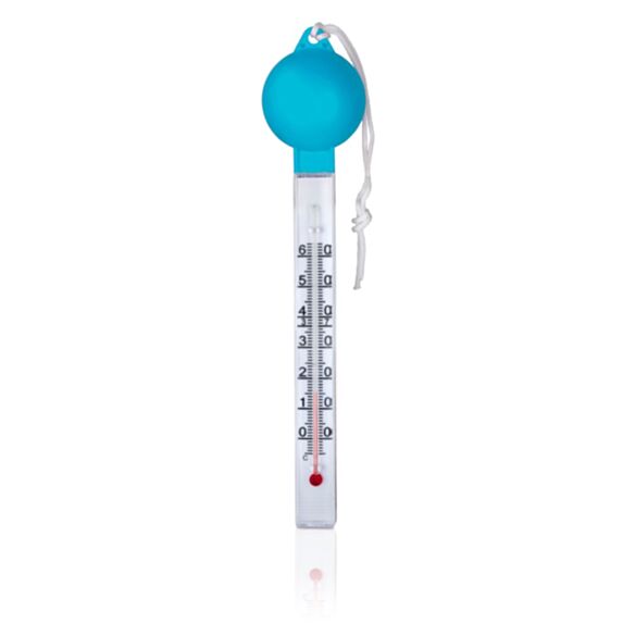 Thermomètre boule 11x6cm bleu - GRE