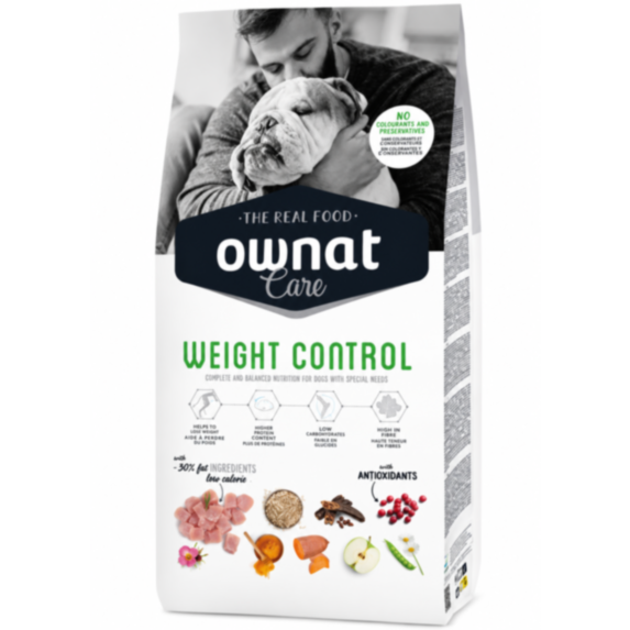 Croquette chien Care Weight Control 3kg - OWNAT