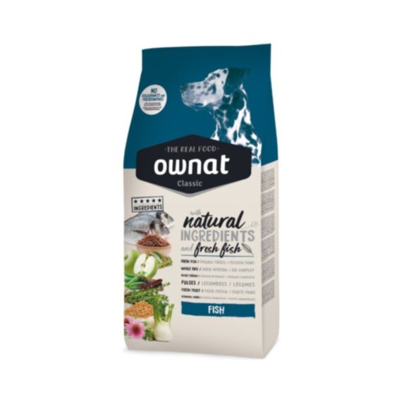 Croquettes chien Classic Adulte poisson 20 kg - OWNAT