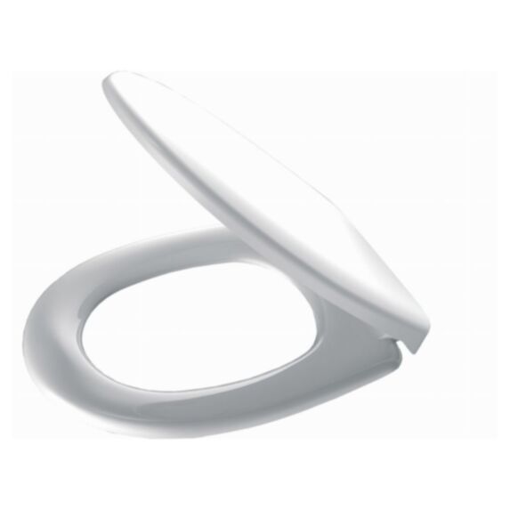 Abattant WC Duroplast blanc à déclenchement rapide - IDROSPANIA