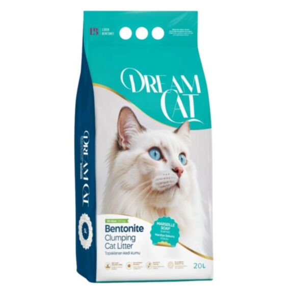 Litière pour chat 20L savon de Marseille - DREAM CAT