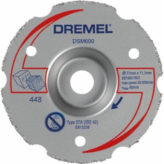 Disque Découpe à Ras S600 - DREMEL