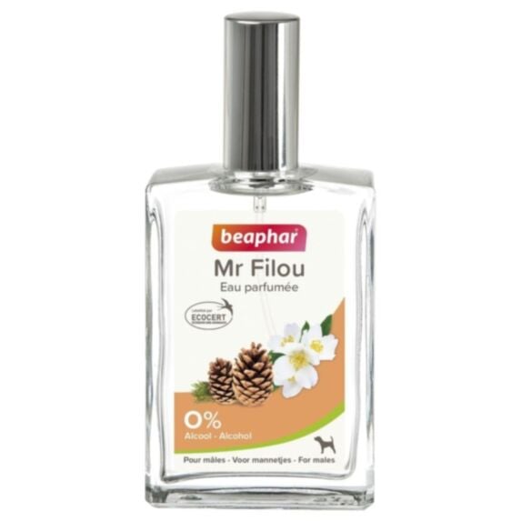 Eau de toilette chien male Mr Filou 50 mL - BEAPHAR 