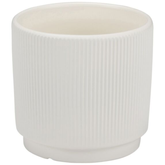Pot Ø12 x 11 cm blanc - ARTICASA