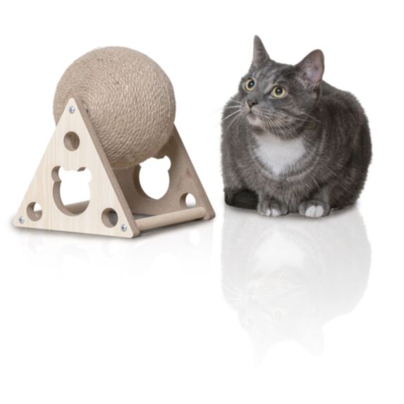 Balle griffoir pour les chats - PET TOYS